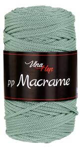 Pletací / háčkovací příze Vlna-Hep PP MACRAME 4134 mechově zelená, jednobarevná, 100g/85m