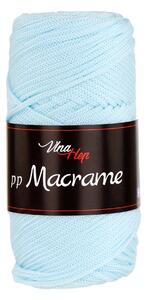 Pletací / háčkovací příze Vlna-Hep PP MACRAME 4080 světle modrá, jednobarevná, 100g/85m