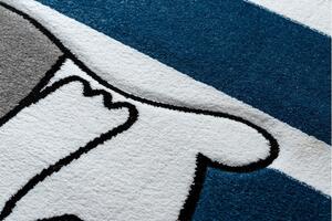 Dětský kusový koberec Petit Puppy blue 160x220 cm