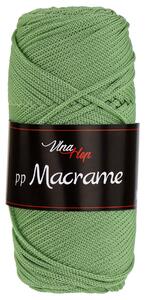 Pletací / háčkovací příze Vlna-Hep PP MACRAME 4149 světle zelená olivová, jednobarevná, 100g/85m