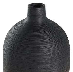 Eglo 421423 - Keramická váza SARYKSU 28x12,5 cm černá/zlatá