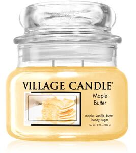 Village Candle Maple Butter vonná svíčka (Glass Lid) 262 g