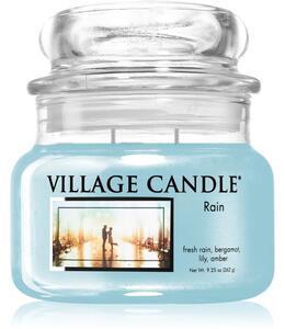 Village Candle Rain vonná svíčka (Glass Lid) 262 g