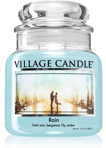 Village Candle Rain vonná svíčka (Glass Lid) 389 g