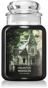 Village Candle Haunted Mansion vonná svíčka (Glass Lid) 602 g