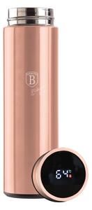 Termoska nerez s LED displejem 450 ml Rosegold Metallic Line