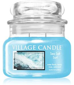 Village Candle Sea Salt Surf vonná svíčka (Glass Lid) 262 g