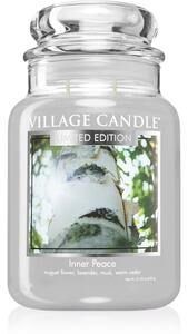 Village Candle Inner Peace vonná svíčka (Glass Lid) 602 g