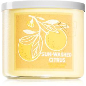 Bath & Body Works Sun-Washed Citrus vonná svíčka III. 411 g