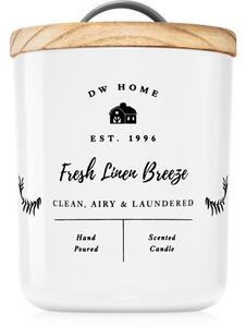 DW Home Farmhouse Fresh Linen Breeze vonná svíčka 264 g