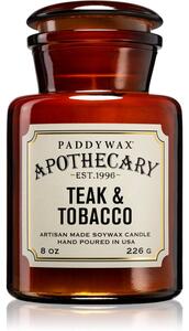Paddywax Apothecary Teak & Tabacco vonná svíčka 226 g