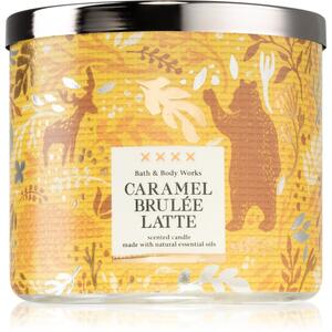 Bath & Body Works Caramel Brulée Latee vonná svíčka 411 g