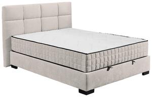 AMERICKÁ POSTEL, 120/200 cm, béžová MID.YOU - Postele s úložným prostorem, Online Only