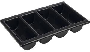 APS Příborník, GN 1/1, černý, výška: 100 mm, délka: 530 mm, šířka: 325 mm