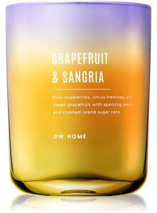 DW Home Grapefruit & Sangria vonná svíčka 434 g