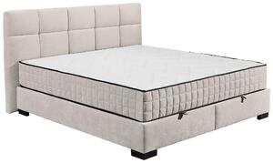 AMERICKÁ POSTEL, 180/200 cm, béžová MID.YOU - Postele s úložným prostorem, Online Only