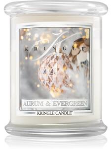 Kringle Candle Aurum & Evergreen vonná svíčka 411 g