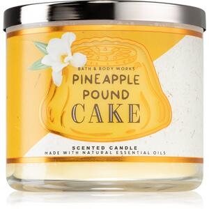 Bath & Body Works Pineapple Pound Cake vonná svíčka 411 g