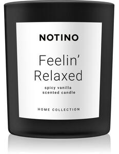 Notino Home Collection Feelin' Relaxed (Spicy Vanilla Scented Candle) vonná svíčka 220 g