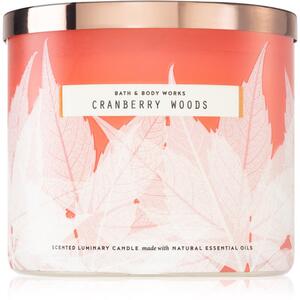 Bath & Body Works Cranberry Woods vonná svíčka 411 g