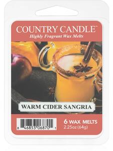 Country Candle Warm Cider Sangria vosk do aromalampy 64 g