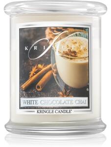 Kringle Candle White Chocolate Chai vonná svíčka 411 g