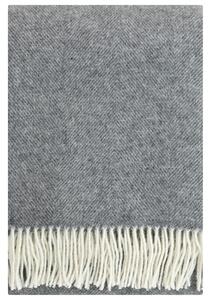 Vlněná deka Arvo 130x180, šedá / Finnsheep