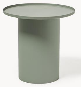 Kulatý kovový odkládací stolek Sverre