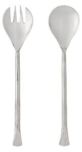 Salátový příbor Kinnie Silver