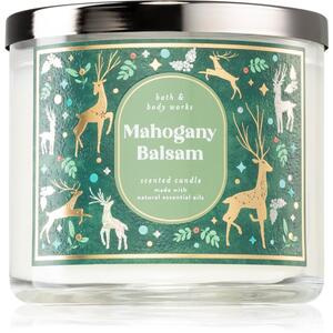 Bath & Body Works Mahogany Balsam vonná svíčka 411 g