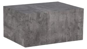 Konferenční stolek York, tmavě šedý, 60x80