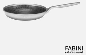 Fabini FABINI & Těhotnej kuchař - Nerezová pánev s hybridním povrchem bez poklice Ø 26 cm