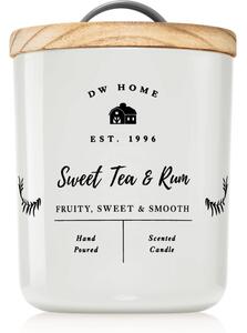 DW Home Farmhouse Sweet Tea & Rum vonná svíčka 241 g