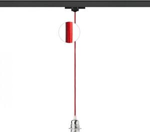 ELISA pro tříokr. lištu ČA+ČEK+CHO 230V E27 28W - RED - DESIGN RENDL