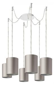 KOMBIX 6 závěsná sada BZ+TK+CHO 230V E27 6x28W - RED - DESIGN RENDL