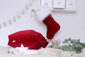 Vánoční čižma - Red