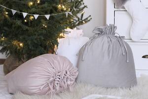 Vánoční dekorační pytel - Grey
