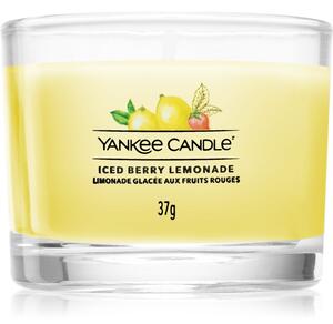 Yankee Candle Iced Berry Lemonade votivní svíčka glass 37 g