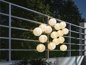 LIVARNO home Světelný LED řetěz XXL (koule/bílá) (100362259001)