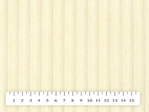 Biante Dekorační povlak na polštář Minky manšestr MKM-009 Světle vanilkový 45 x 45 cm