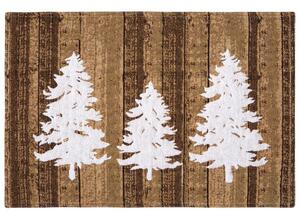 Prostírání MOTIV wood hnědobílá prostírání cca 30 x 45 cm