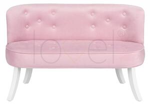 Dětská designová pohovka Princess - růžové