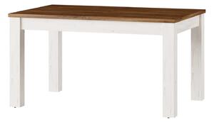 Szynaka Jídelní rozkládací stůl Country 40 140/214 cm dub Stirling/borovice Andersen
