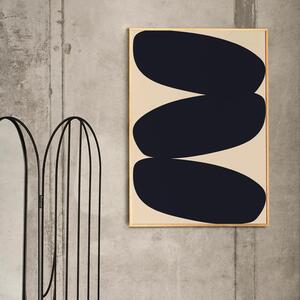 Paper Collective designové moderní obrazy Solid Shapes 01 (50 x 70 cm)