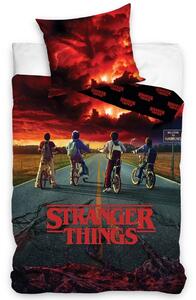 Carbotex Bavlněné povlečení Stranger Things Storm Guards, 140 x 200 cm, 70 x 90 cm