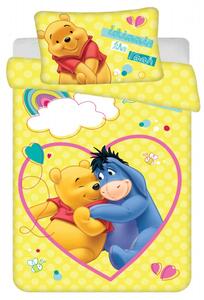 Jerry Fabrics Povlečení do postýlky WTP Smile 100x135, 40x60 cm