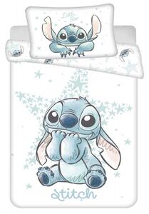 Jerry Fabrics Povlečení do postýlky Lilo and Stitch White Star 100x135, 40x60 cm