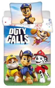 Jerry Fabrics Povlečení do postýlky Paw Patrol 556 baby 100x135, 40x60 cm