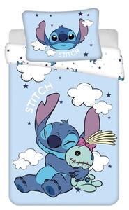 Jerry Fabrics Povlečení do postýlky Lilo a Stitch Clouds baby 100x135, 40x60 cm