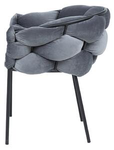 Jídelní židle NURTI šedá/černá